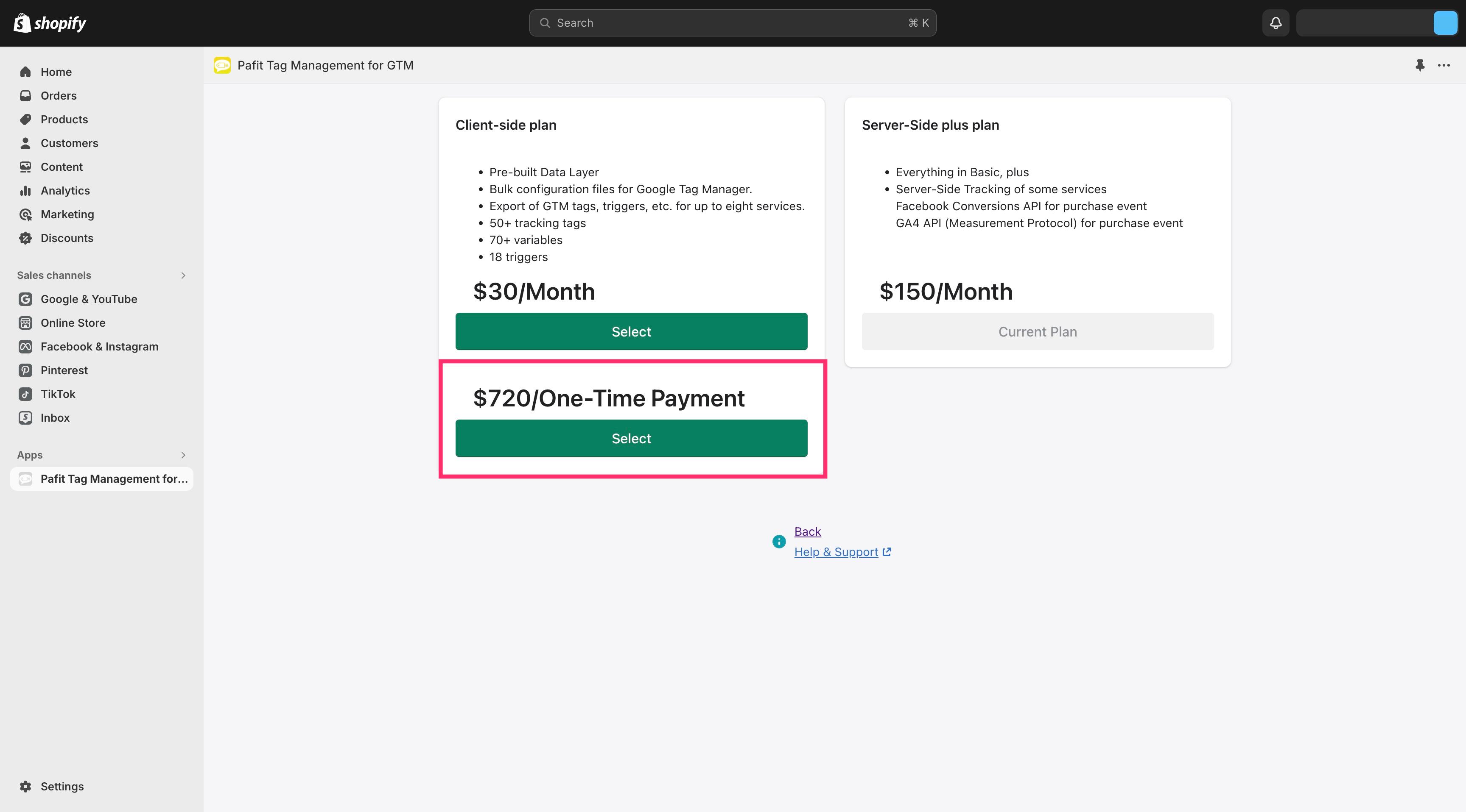 Pafit Tag Management  2_one time pay.jpg